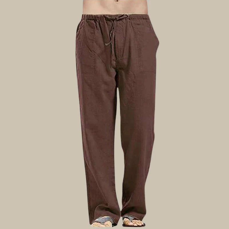 Pantalon en lin Madeira