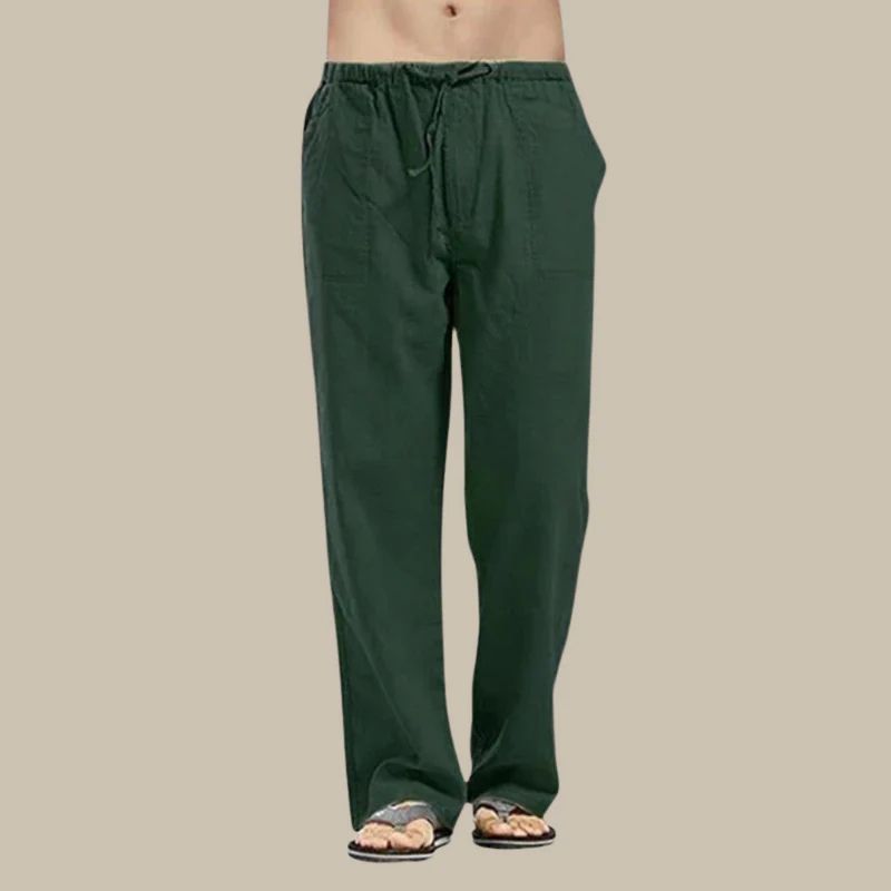 Pantalon en lin Madeira