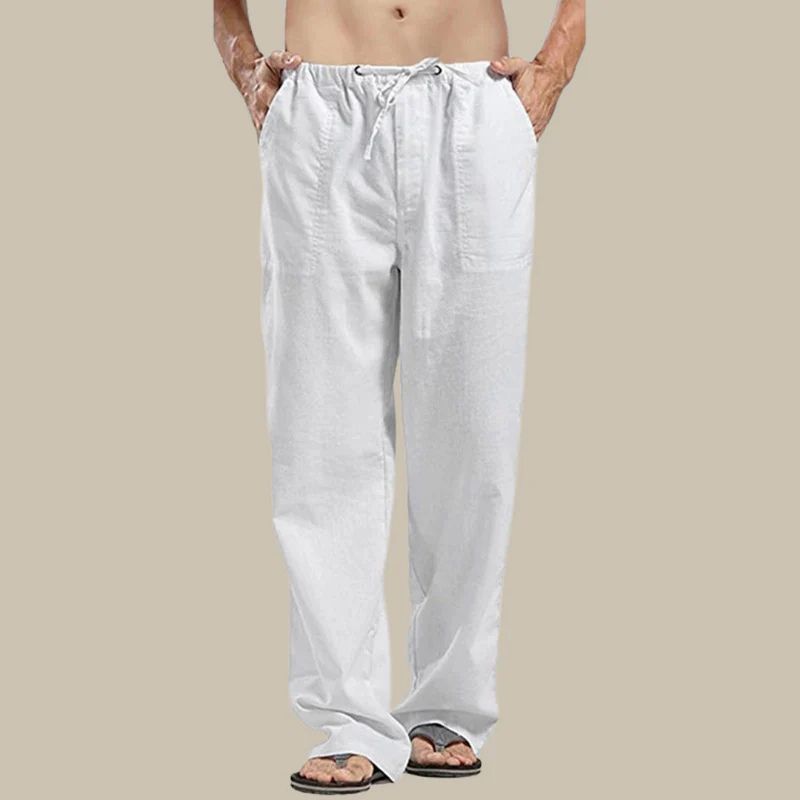 Pantalon en lin Madeira