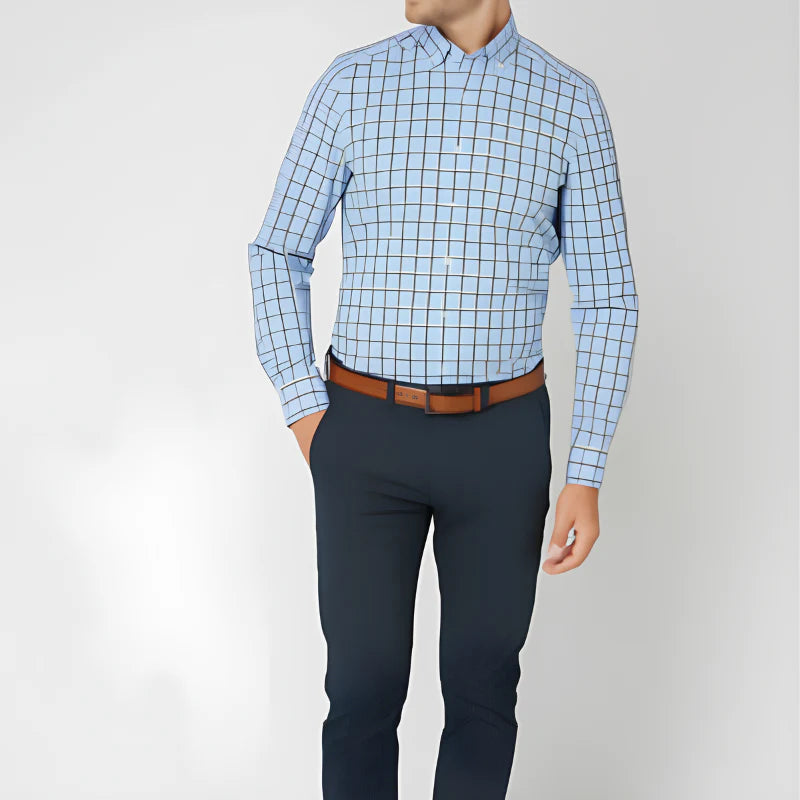 Chemise à carreaux