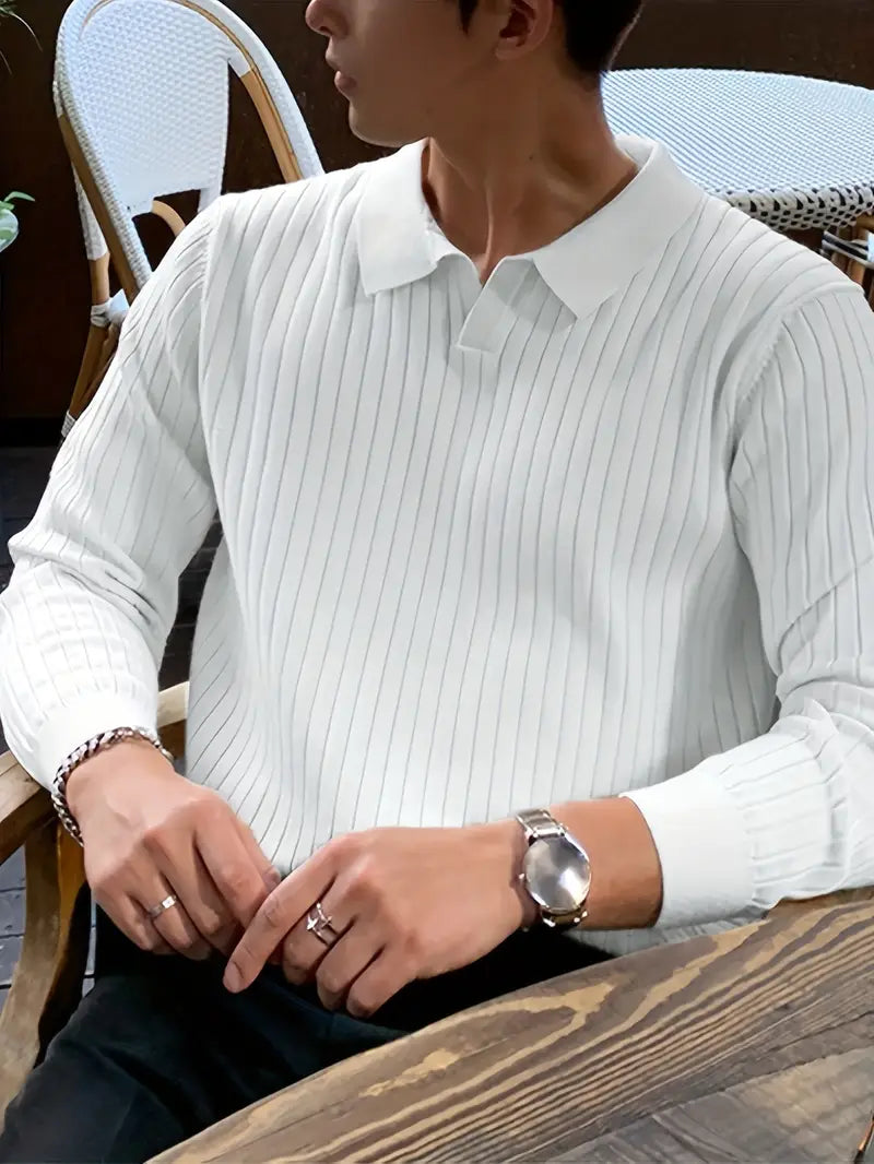 Pull en tricot Old Money