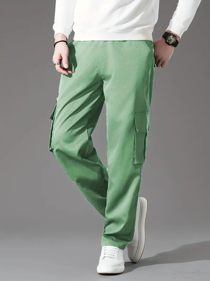 Pantalon cargo ample