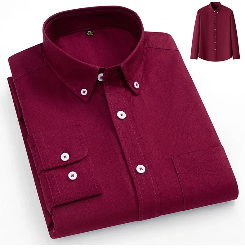 Chemise en coton Oxford