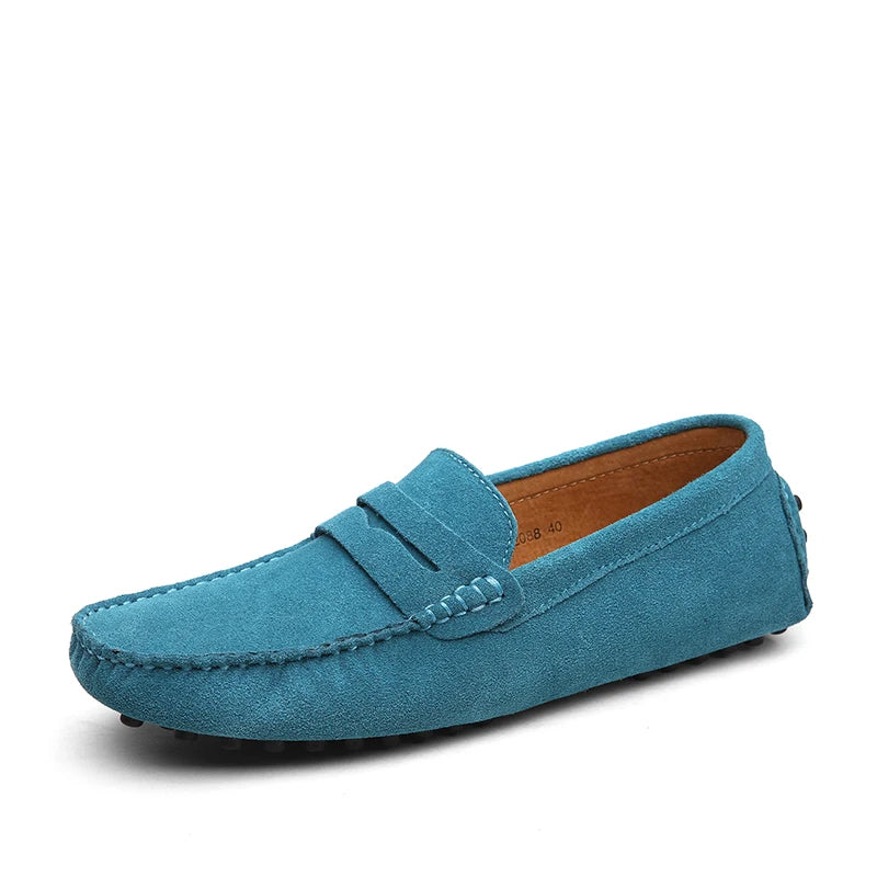 Mocassins décontractés en daim
