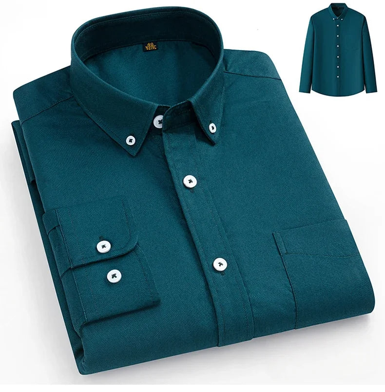 Chemise en coton Oxford