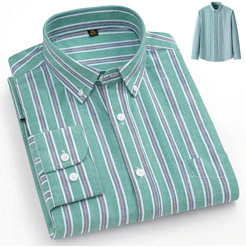 Chemise en coton Oxford