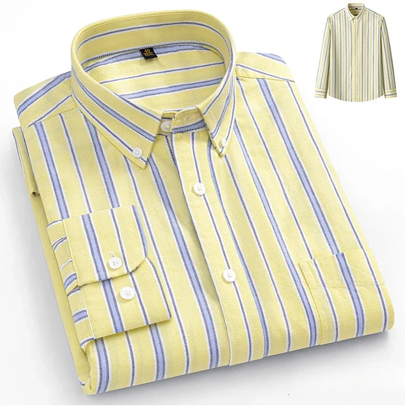Chemise en coton Oxford