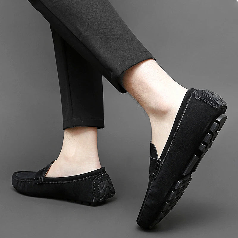 Mocassins en daim