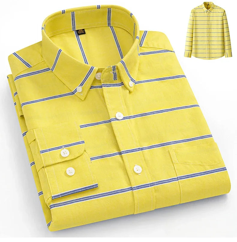 Chemise en coton Oxford