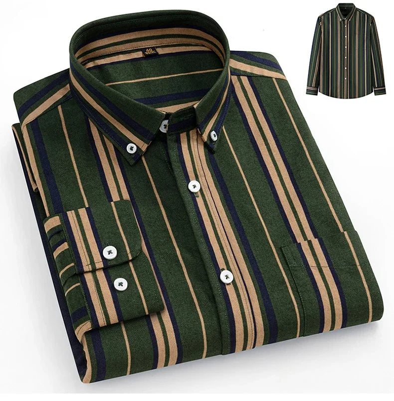 Chemise en coton Oxford
