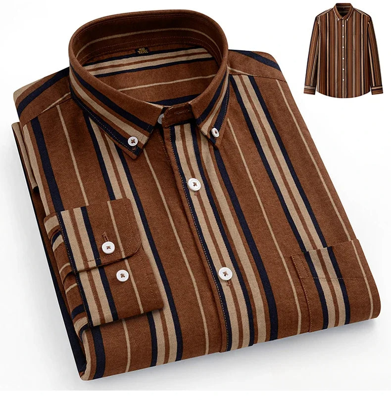 Chemise en coton Oxford