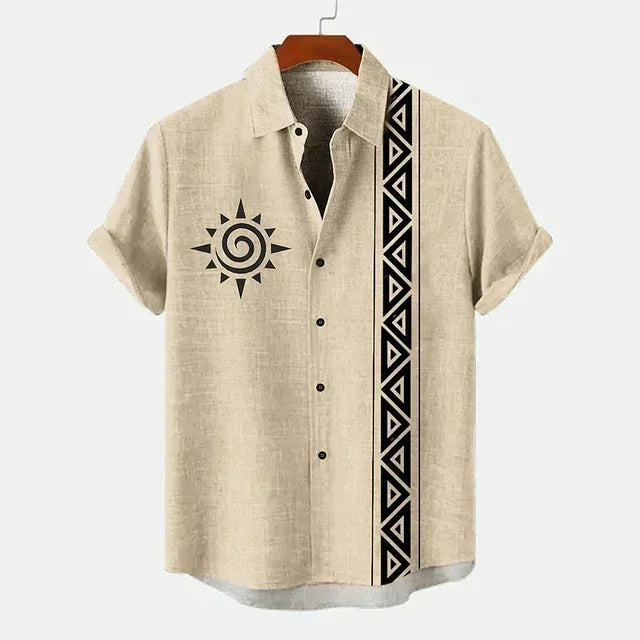 Chemise Vintage à manches courtes