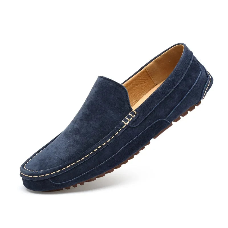 Mocassins chics en daim de qualité supérieure