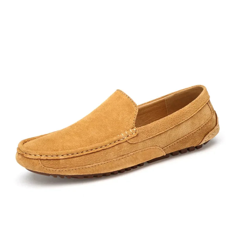 Mocassins chics en daim de qualité supérieure