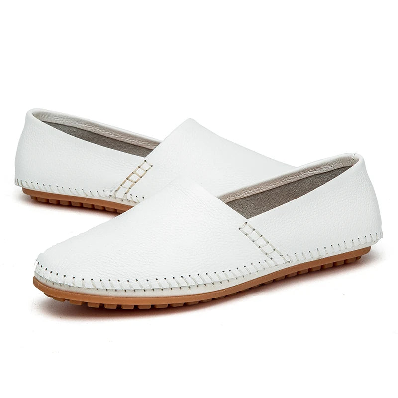 Mocassins en cuir léger