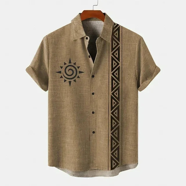 Chemise Vintage à manches courtes