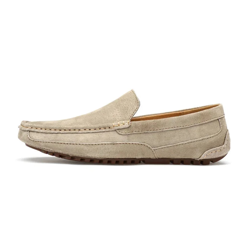 Mocassins chics en daim de qualité supérieure