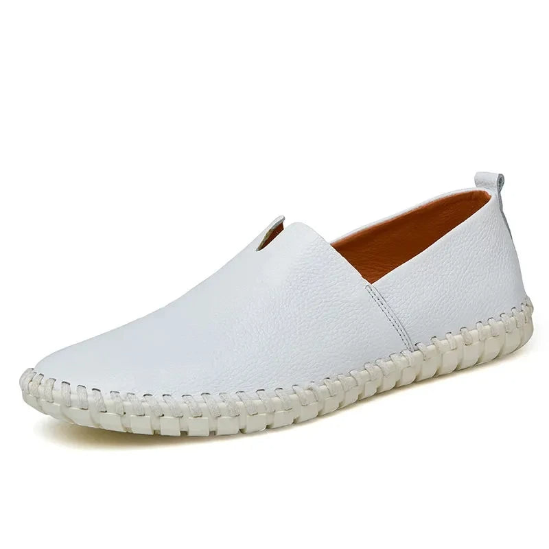 Mocassins en cuir respirant