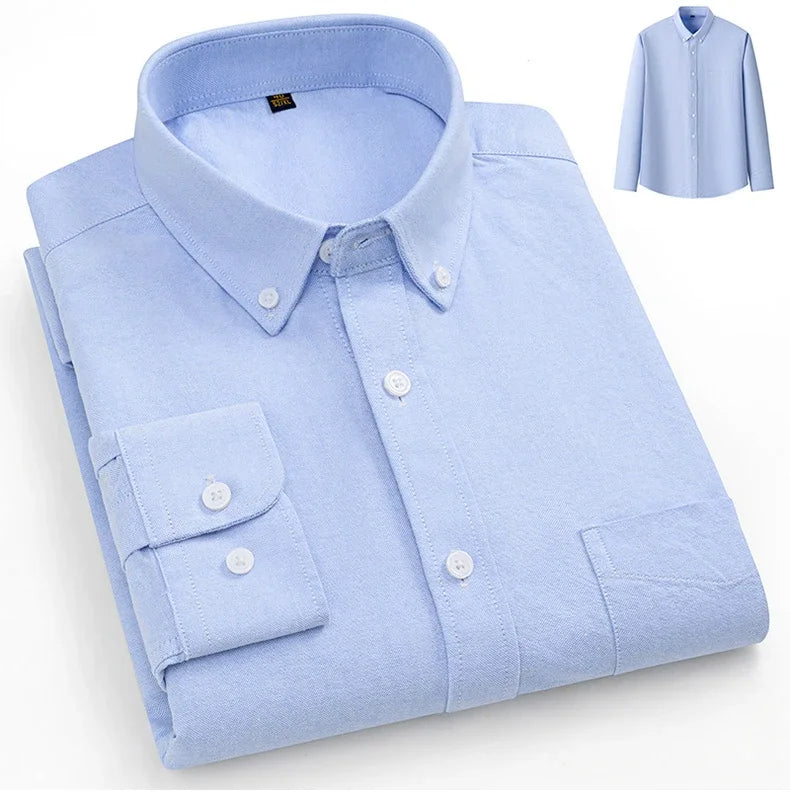 Chemise en coton Oxford