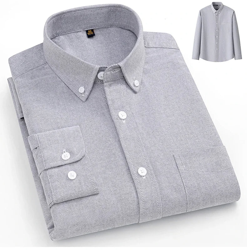 Chemise en coton Oxford