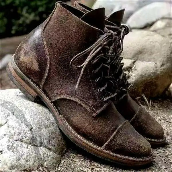 Bottes en cuir Silas