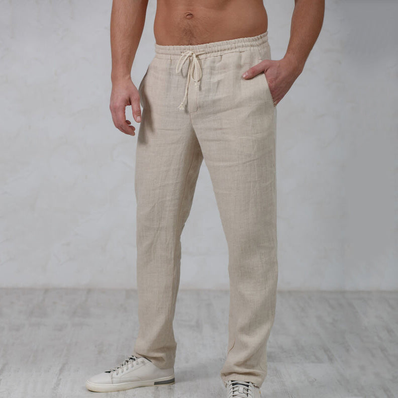 Pantalon de lin élégant