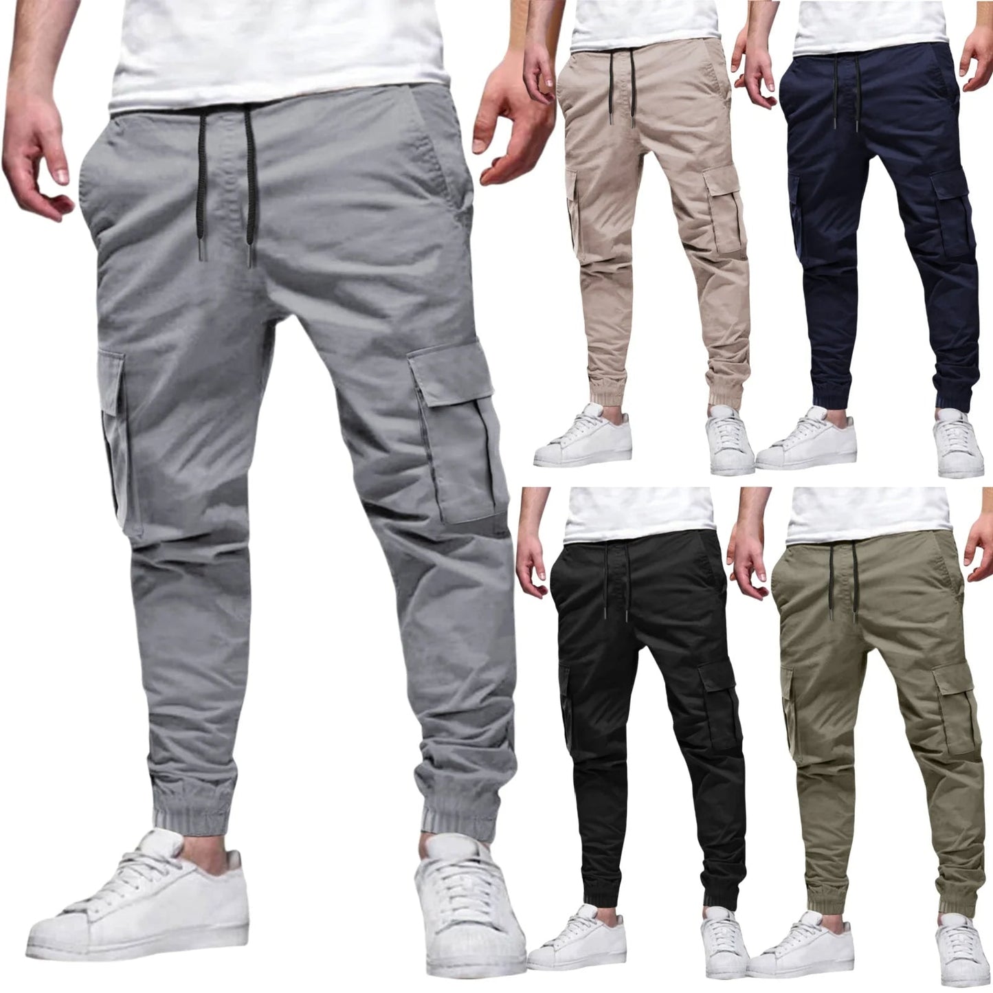 Pantalon cargo décontracté