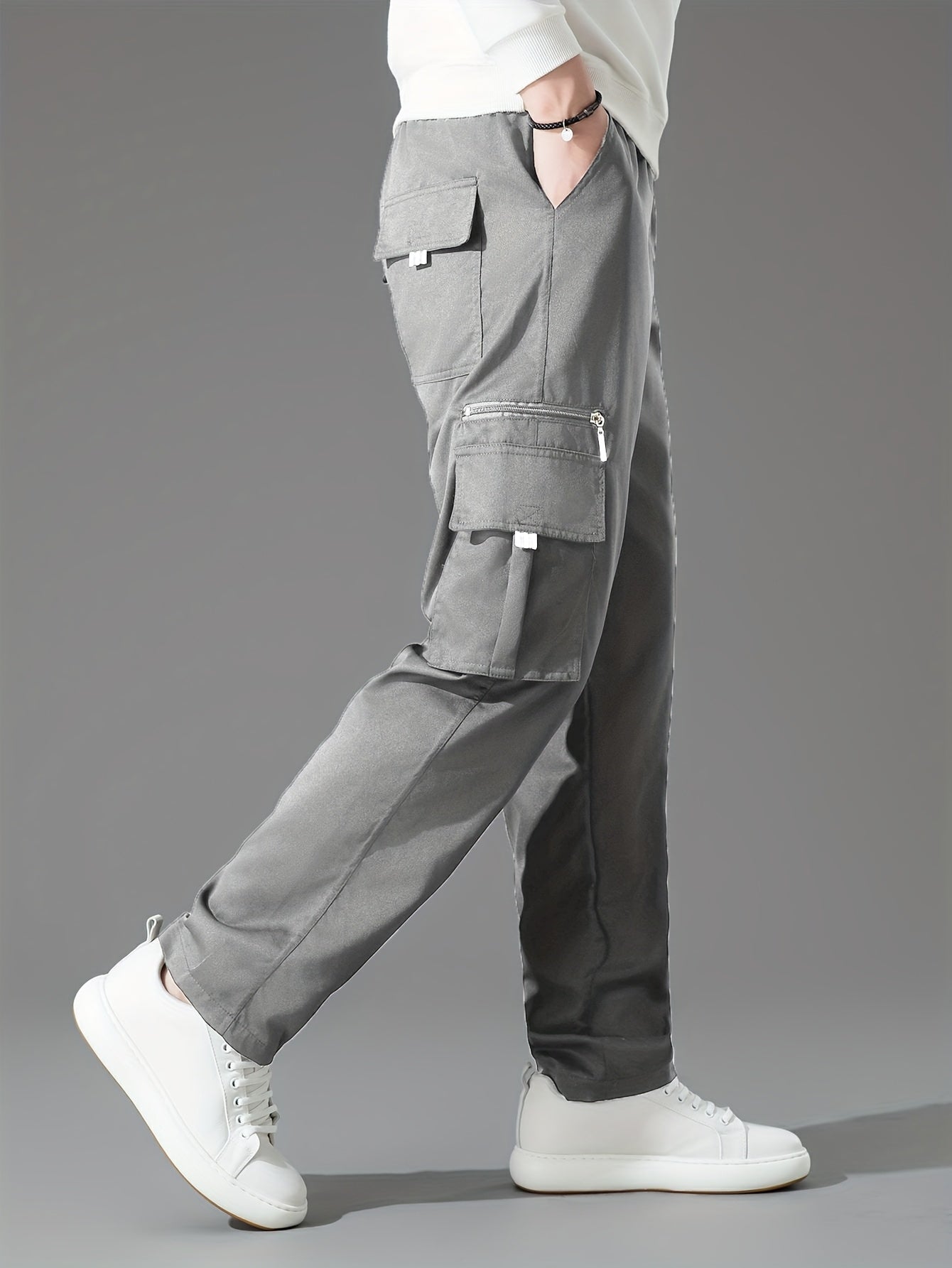 Pantalon cargo ample