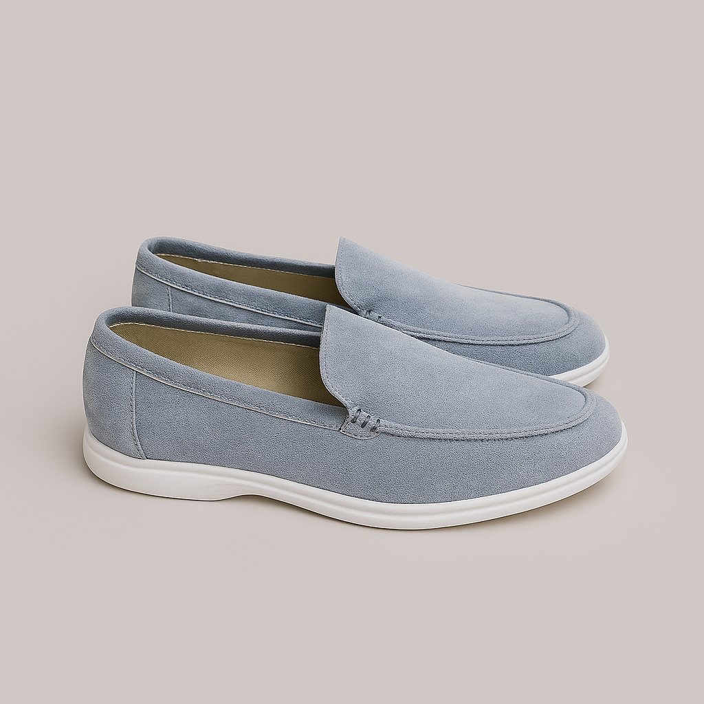 Mocassins élégants en daim