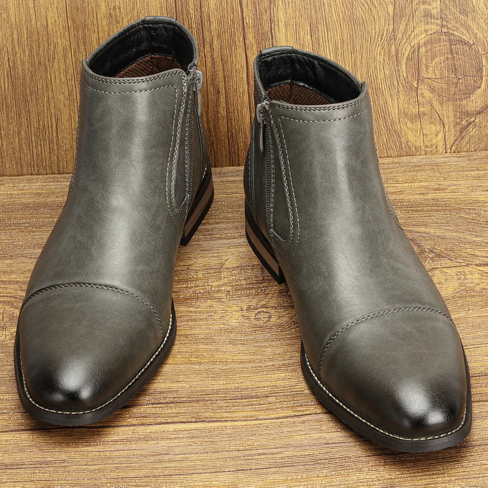 Bottes Chelsea en cuir