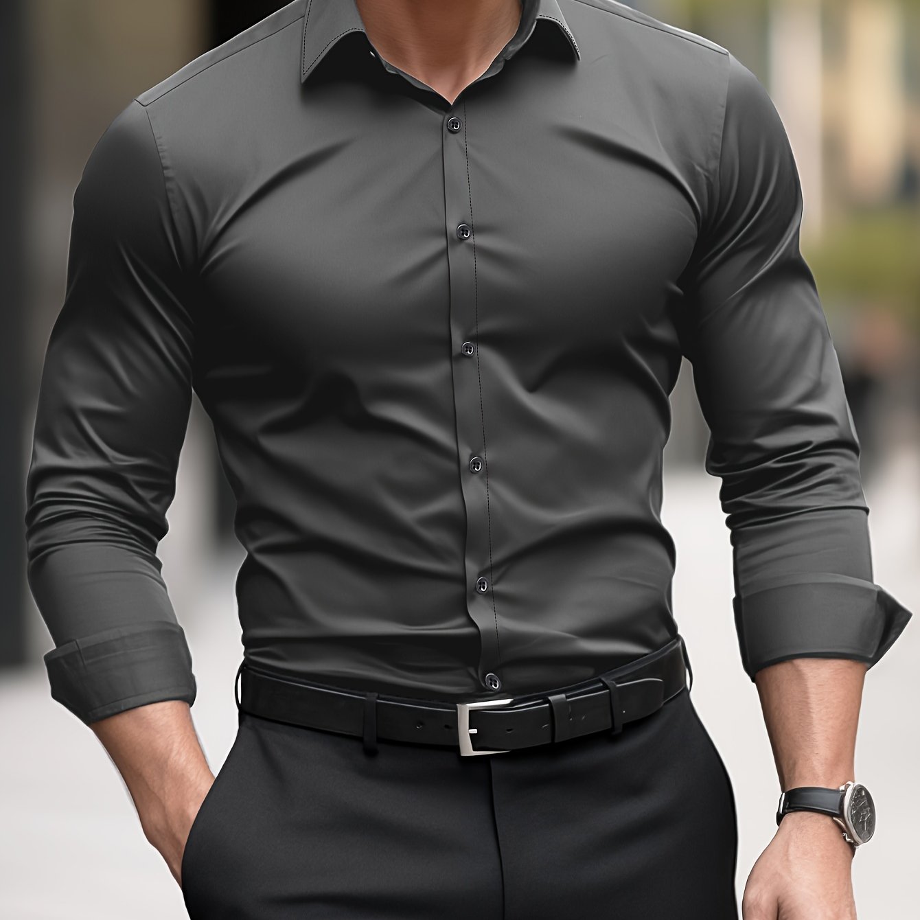 Chemise habillée étroite