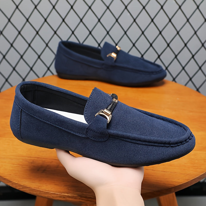 Mocassins d'affaires en daim