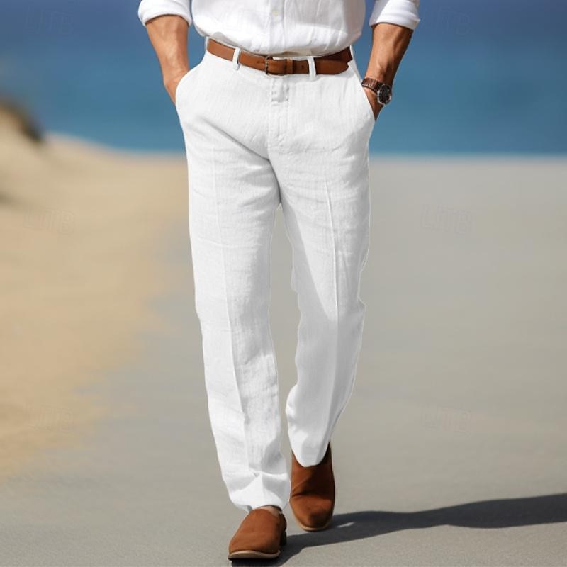 Pantalon de lin élégant