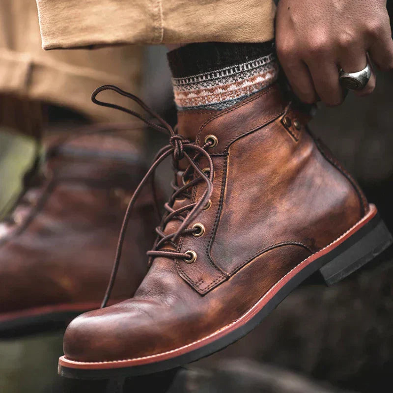 Bottes en cuir Florian