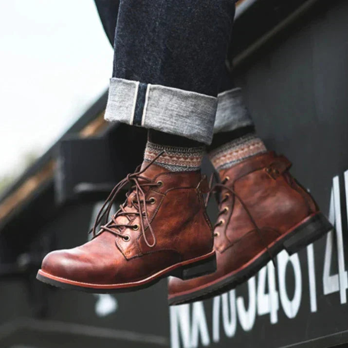Bottes en cuir Florian