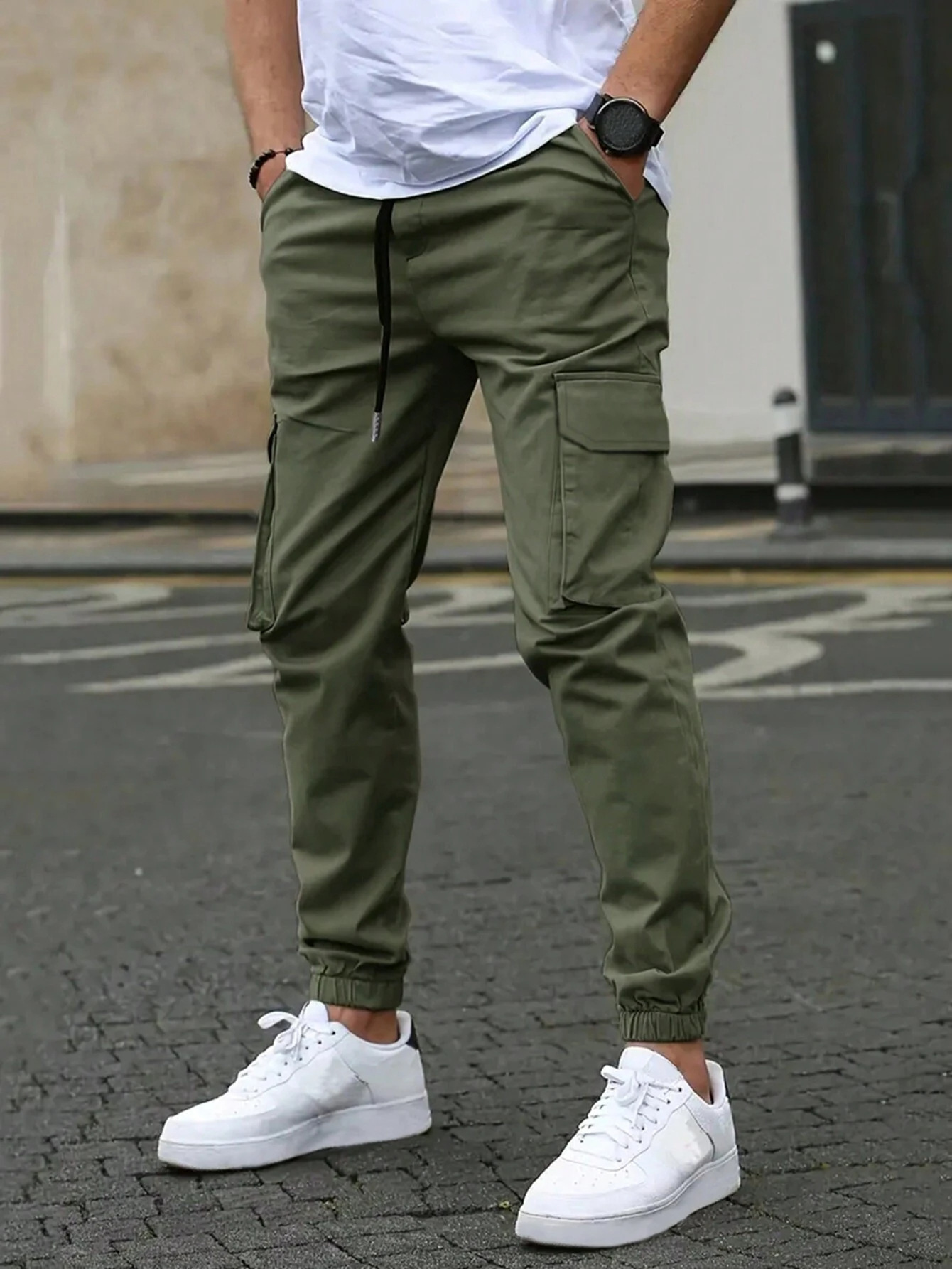 Pantalon cargo pour hommes