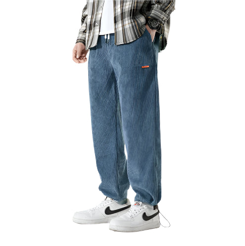 Pantalon en velours côtelé Alloro