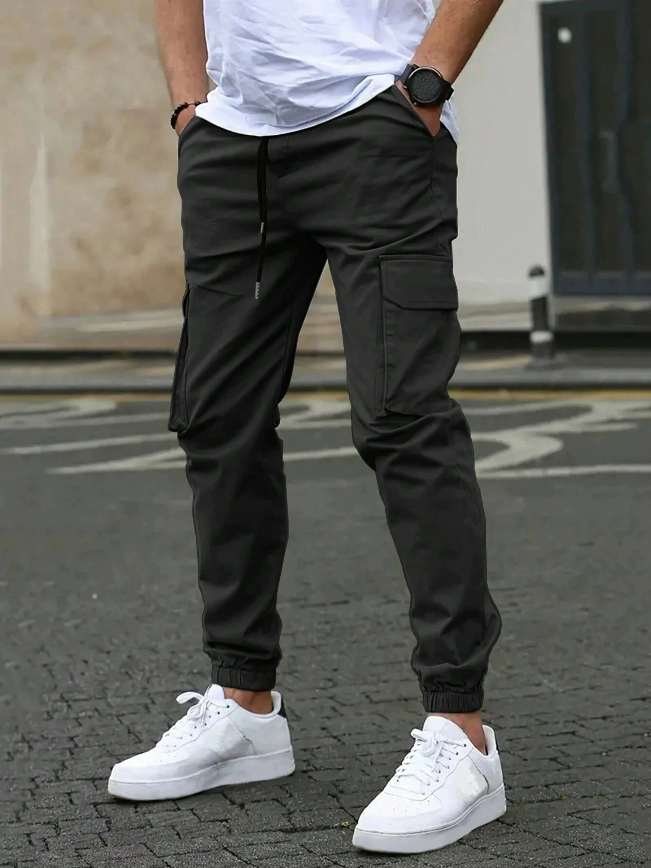 Pantalon cargo pour hommes