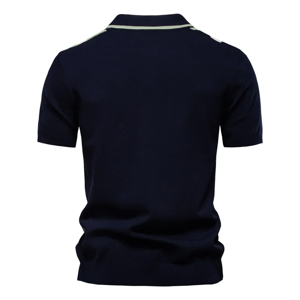 Polo en tricot