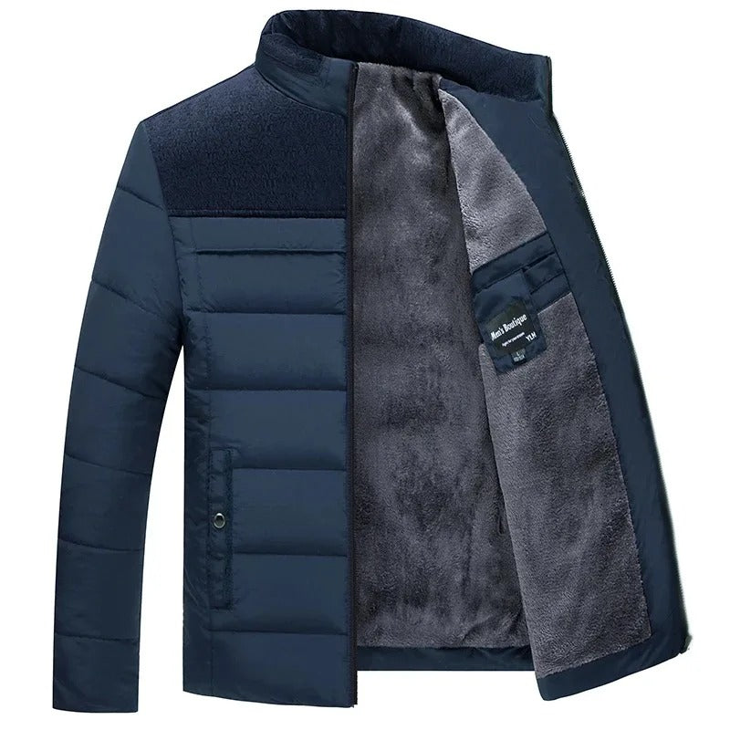 Élégante veste polaire matelassée