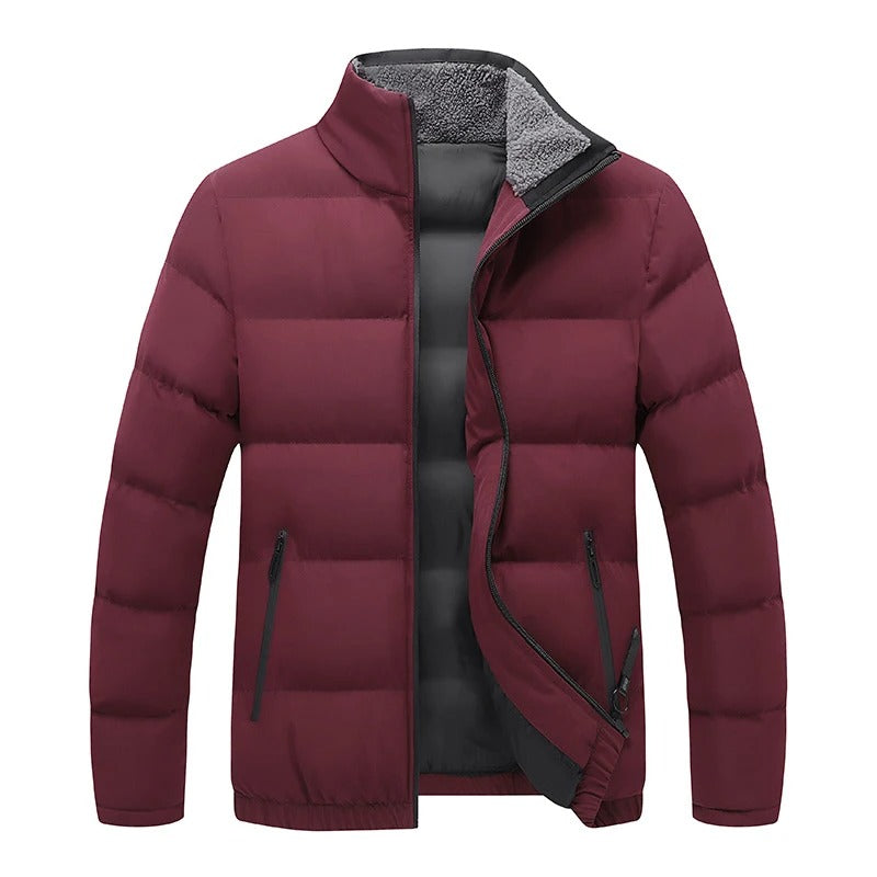 Veste d'hiver à col montant