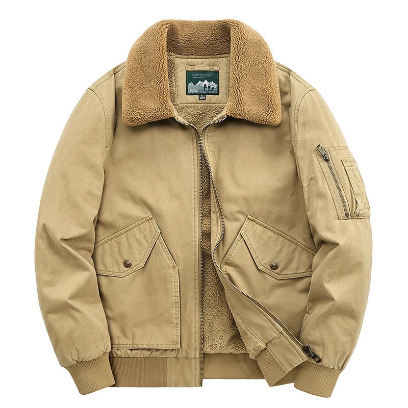 Veste élégante en coton matelassé