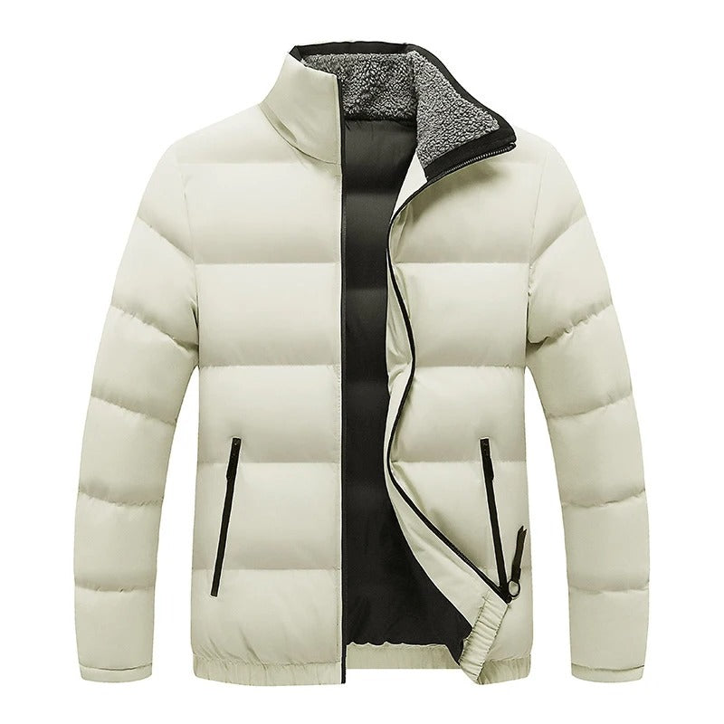 Veste d'hiver à col montant