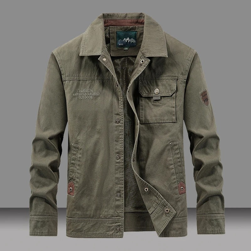 Veste coupe-vent en coton