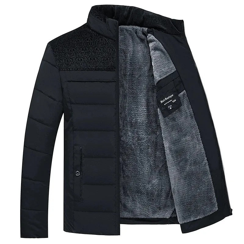 Élégante veste polaire matelassée