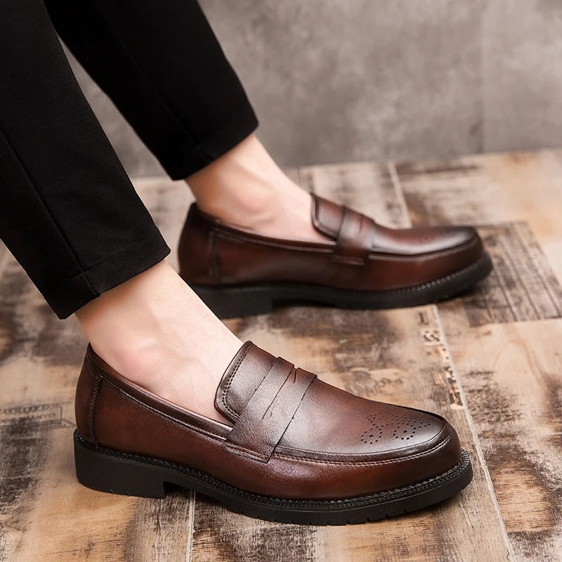Mocassins britanniques élégants