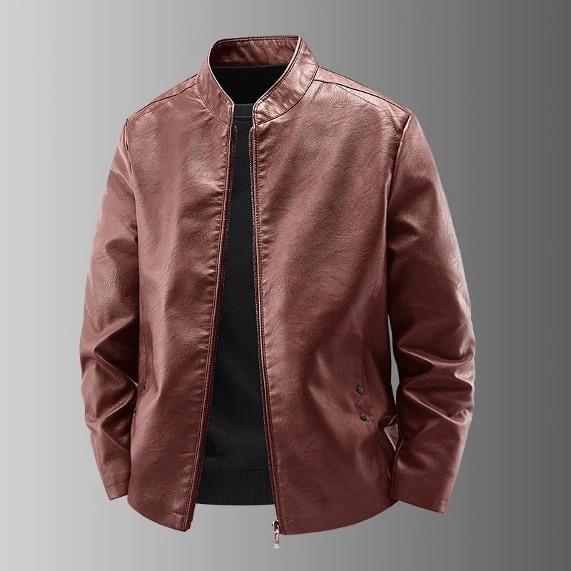 Veste de motard en cuir