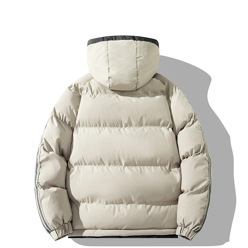 Veste d'hiver élégante à capuche