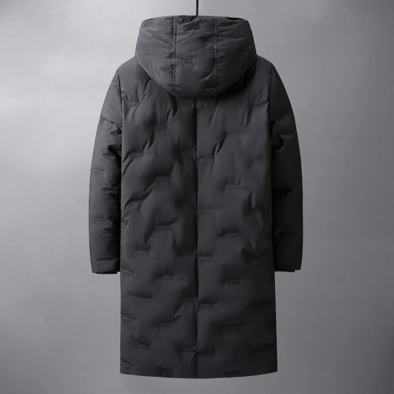 Veste longue d'hiver