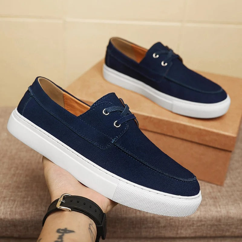 Chaussures élégantes en daim